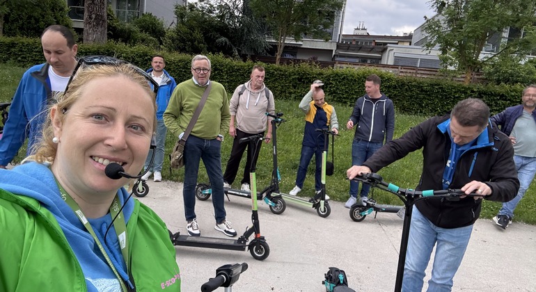 Ljubljana Tour on Bike or E-Scooter