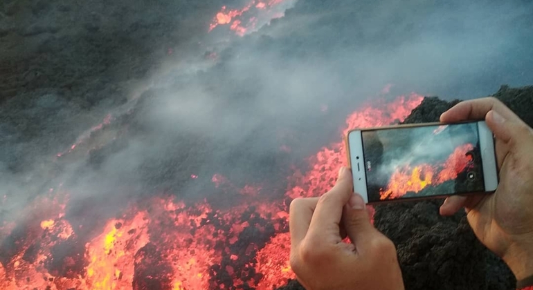 Excursion sur l'Etna aux cratères sommitaux