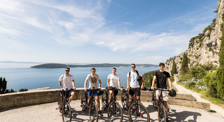 Split Stadt & Marjan Park Elektrofahrrad Tour