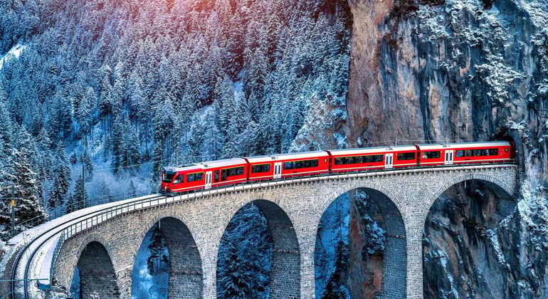 Bernina Express & St. Moritz Tour from Milan