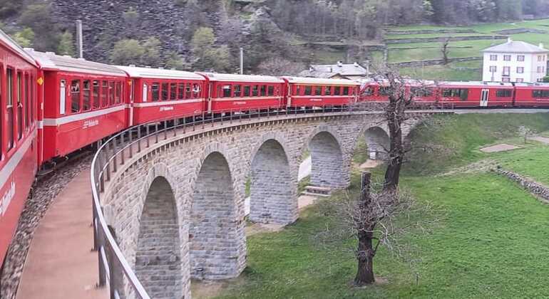 Bernina Express & St. Moritz Tour from Milan