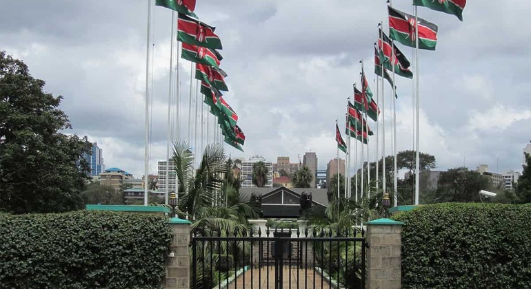 Sozialer und politischer Spaziergang in Nairobi