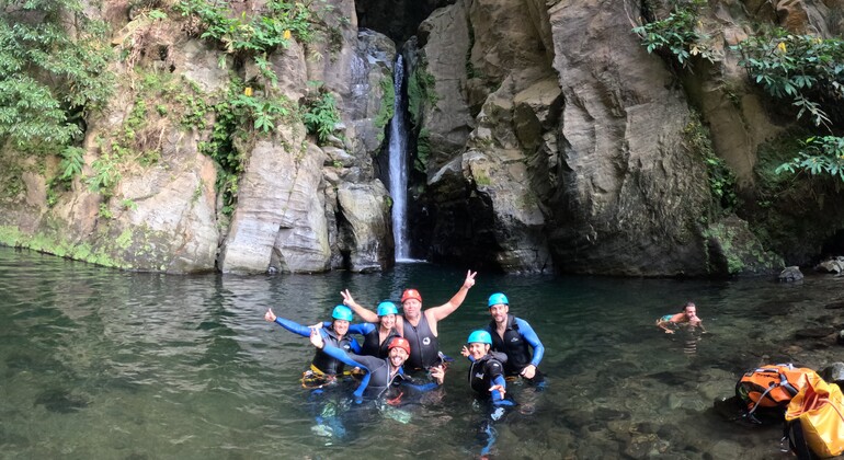 Canyoning Salto do Cabrito in Sao Miguel Azoren