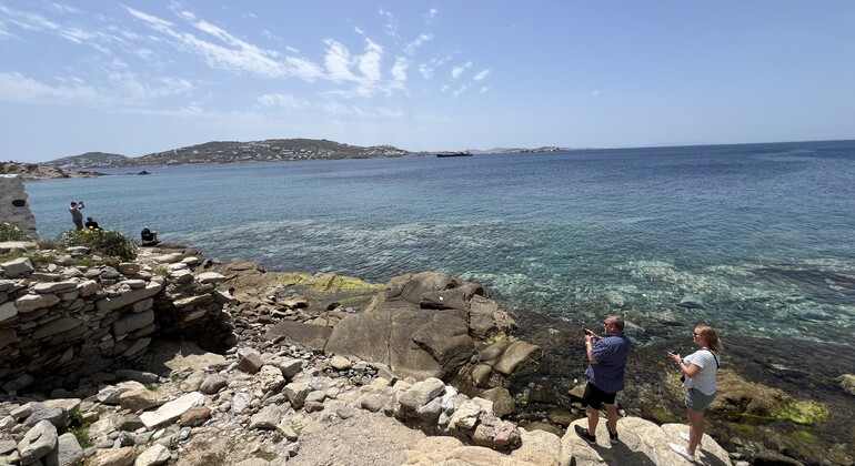 Recorrido gastronómico por la ciudad de Mykonos con un guía local