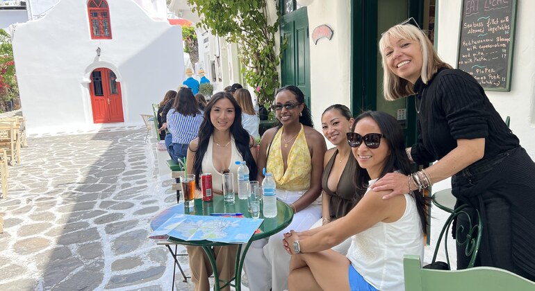 Recorrido gastronómico por la ciudad de Mykonos con un guía local