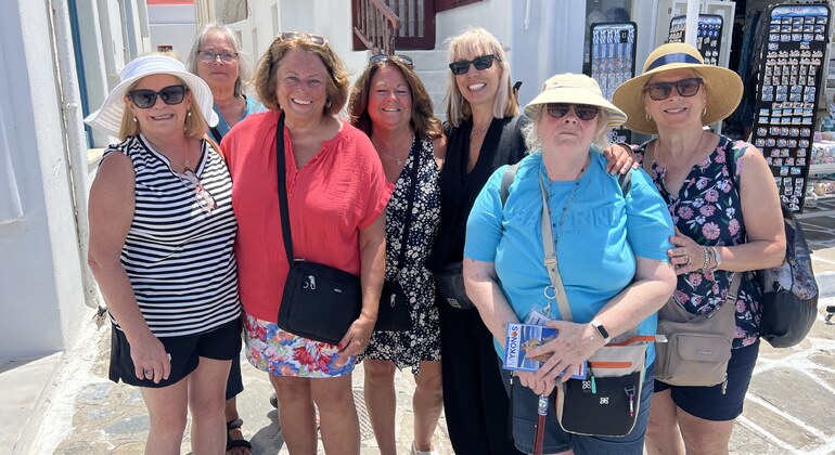 Recorrido gastronómico por la ciudad de Mykonos con un guía local
