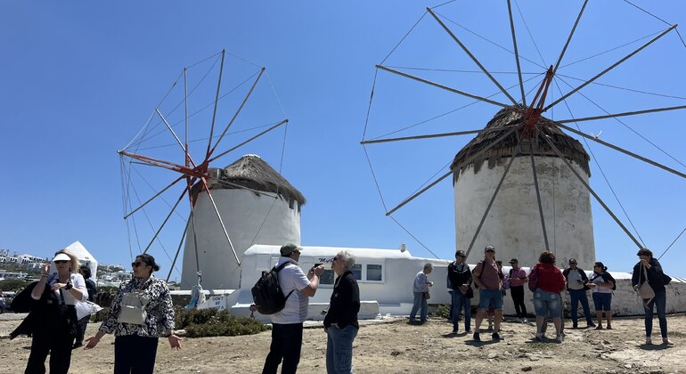 Recorrido gastronómico por la ciudad de Mykonos con un guía local