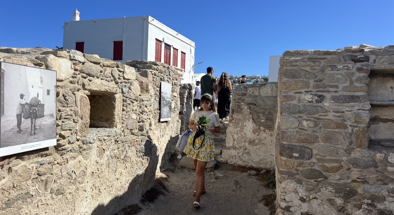 Recorrido gastronómico por la ciudad de Mykonos con un guía local