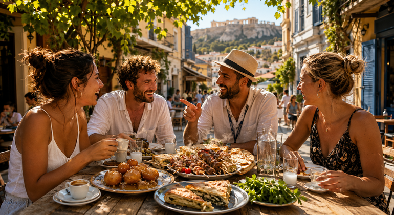Athens Street Food Tour: Market Classics, Kebab & Summer Vibes