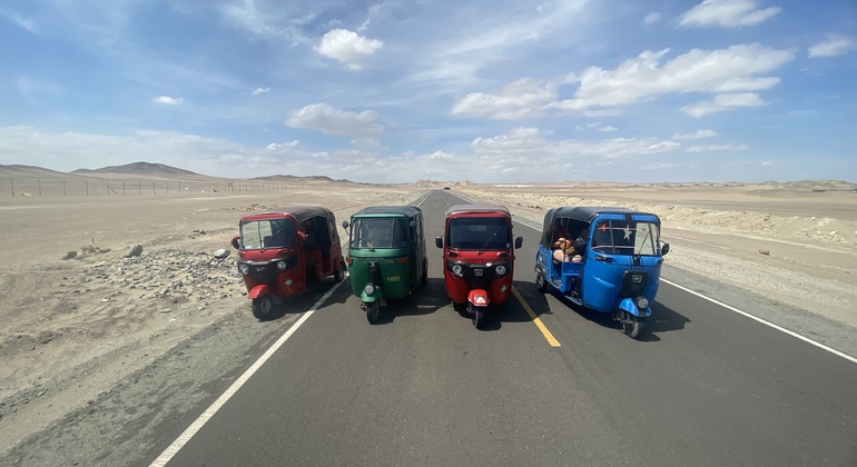 Scoprite la spiaggia di Carhuaz a Huacachina in un Tuk Tuk