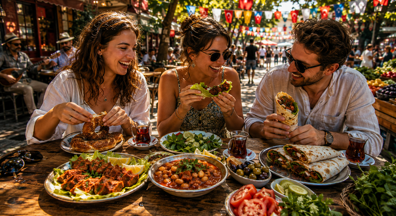 Istanbul Vegetarian Food Tour: Kadıköy Bites & Summer Vibes