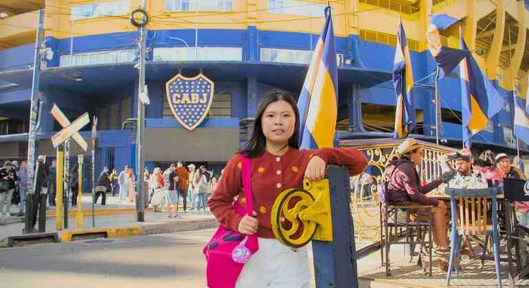 Fotoshooting in Caminito, La Boca, Buenos Aires