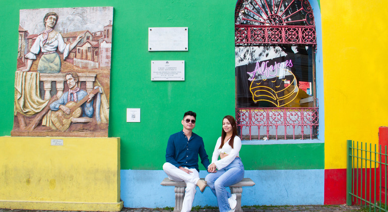 Fotoshooting in Caminito, La Boca, Buenos Aires