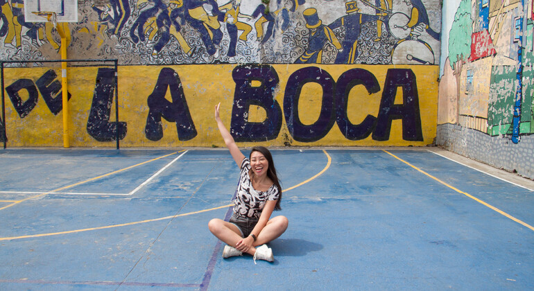 Fotoshooting in Caminito, La Boca, Buenos Aires