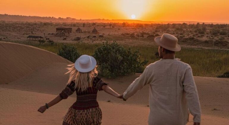Jaisalmer Sightseeing mit halbtägiger Wüsten-Sonnenuntergangs-Tour