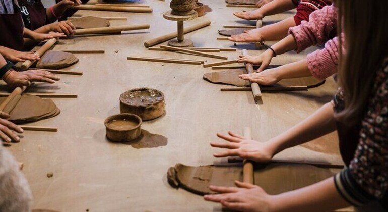 Taller de cerámica micénica en Nauplia