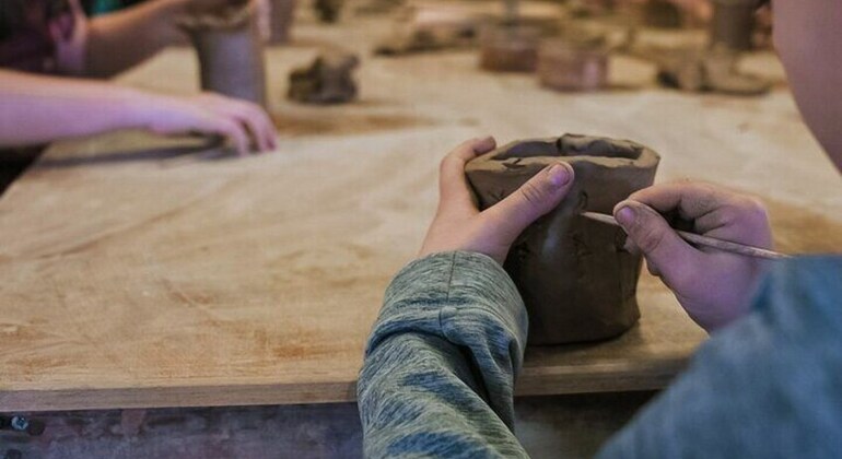 Taller de cerámica micénica en Nauplia