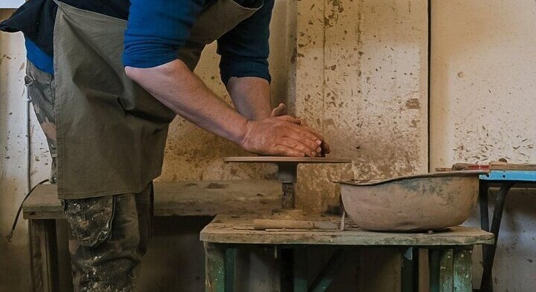 Taller de cerámica micénica en Nauplia