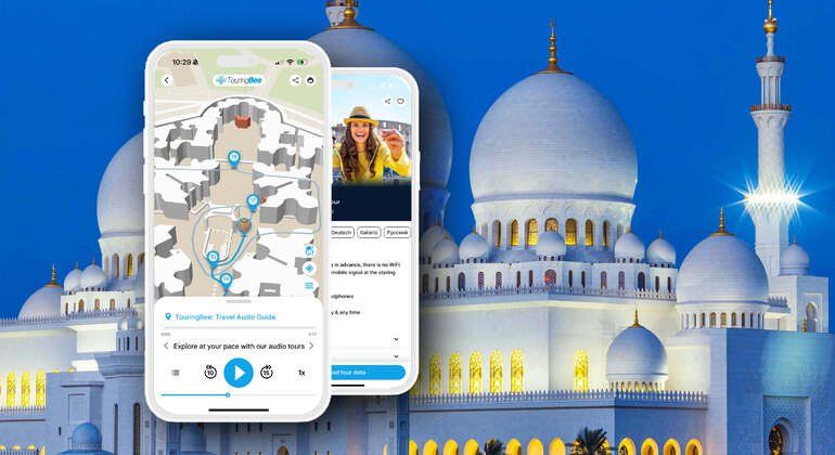 Audio Guide App: Abu Dhabi, & Große Moschee Sheikh Zayed