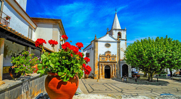 App di audioguida: Passeggiata nella città di Obidos