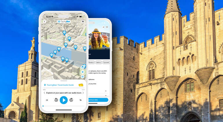 Aplicación de Audioguía: Paseo por la Ciudad de Aviñón