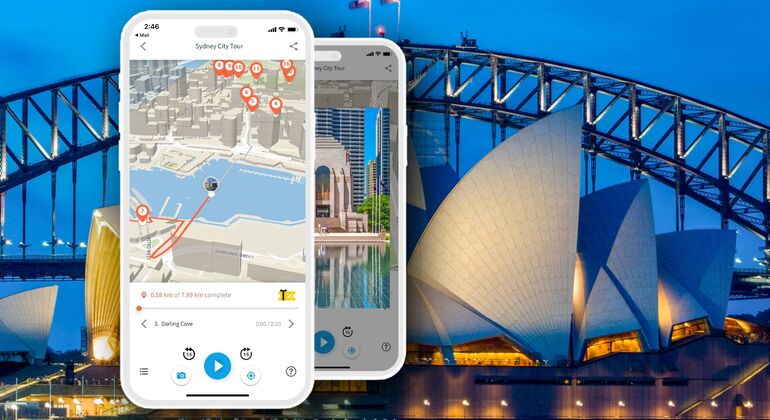 Audioguide-App: Sydney City Walk
