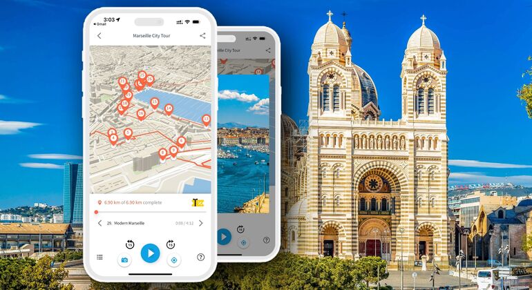 Audio Guide App: Marseille Stadtrundgang