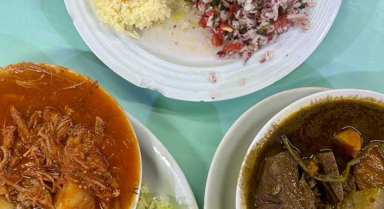 Authentisches guatemaltekisches Mittagessen Markttour