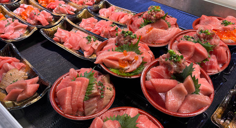 Marché aux poissons de Tsukiji : Visite à pied de la cuisine de rue et de la culture