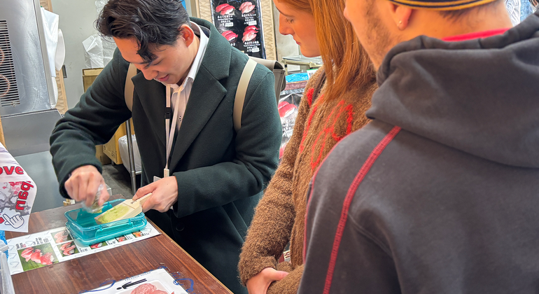 Marché aux poissons de Tsukiji : Visite à pied de la cuisine de rue et de la culture