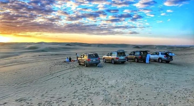 Tour del deserto in bianco e nero nell'oasi di Bahariya