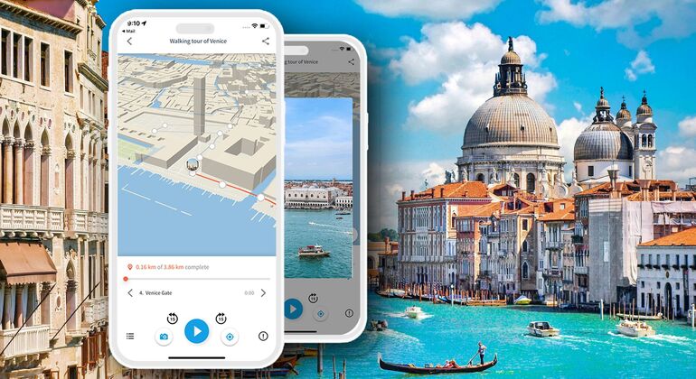 Audio Guide App: Venedig Stadtrundgang