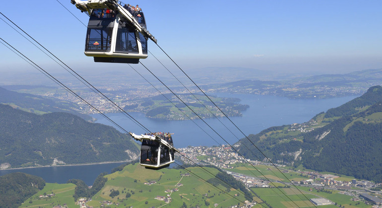 Funiculaire du Stanserhorn et circuit nocturne en Cabrio