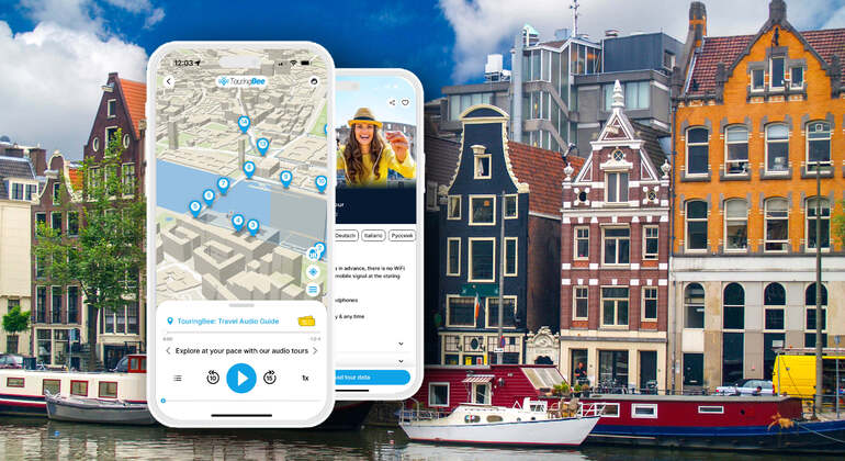 Audio Guide App: Amsterdam Stadtrundgang