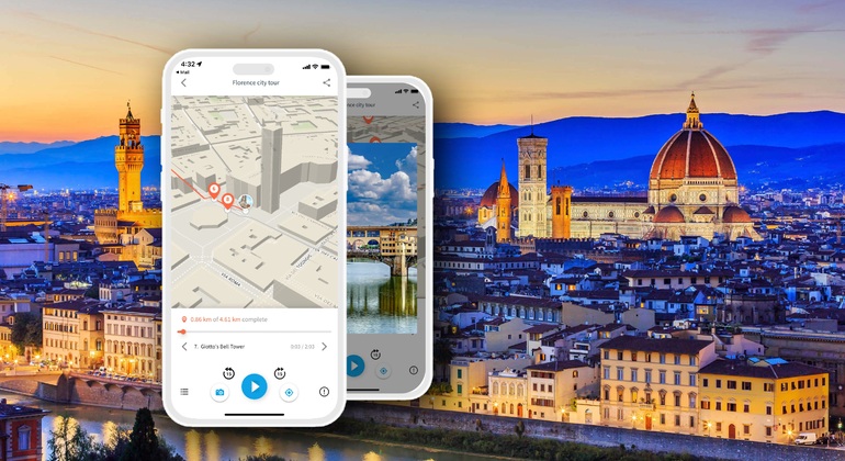 Audio Guide App: Florenz Stadtrundgang