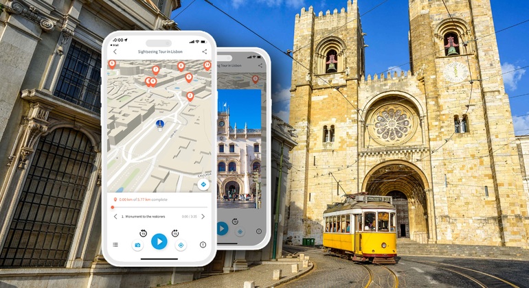 Audio Guide App: Lissabon Stadtrundfahrt