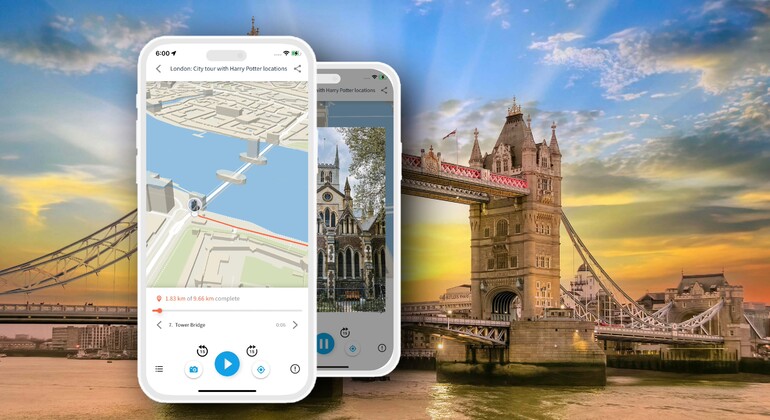 Audioguide-App: Harry Potter-Drehorte in London