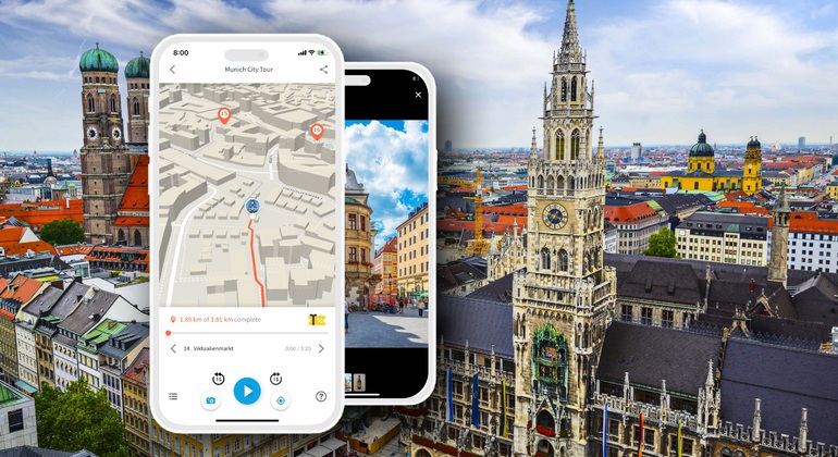 Audio Guide App: Münchener Stadtrundgang