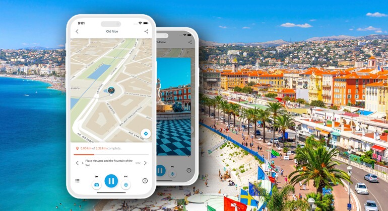 Audio Guide App: Stadtrundgang Nizza