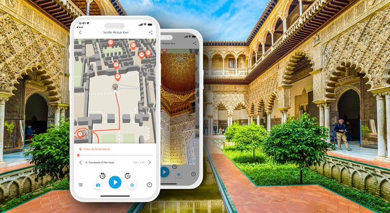 Audio Guide App: Sevilla Alcásar (Keine Eintrittskarte)