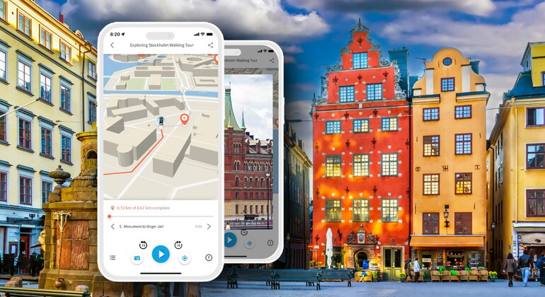 Audio Guide App: Stockholm City Walk