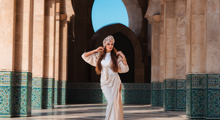 Hassan II Moschee Fotoshooting