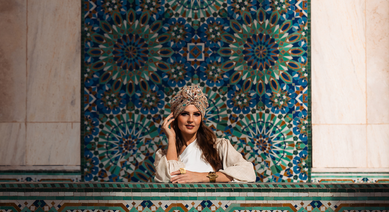 Hassan II Moschee Fotoshooting