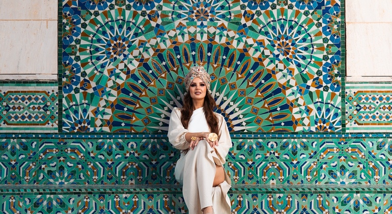 Hassan II Moschee Fotoshooting