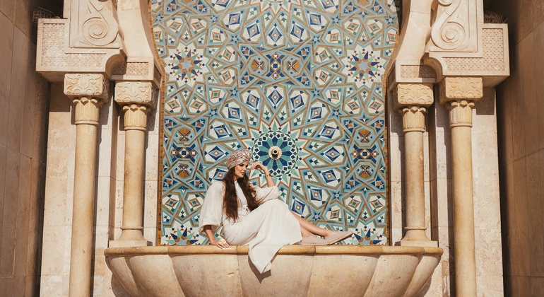 Hassan II Moschee Fotoshooting