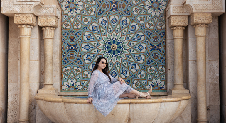 Hassan II Moschee Fotoshooting