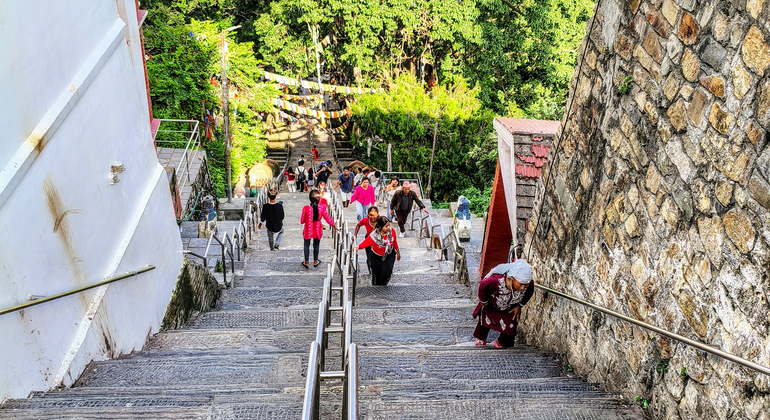 Tempio delle scimmie: Tour a piedi di SwayambhuNath