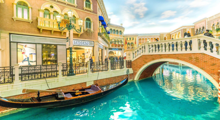 Macau Venetian Romantische Gondelfahrt Bootsticket