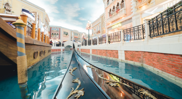 Macau Venetian Romantische Gondelfahrt Bootsticket