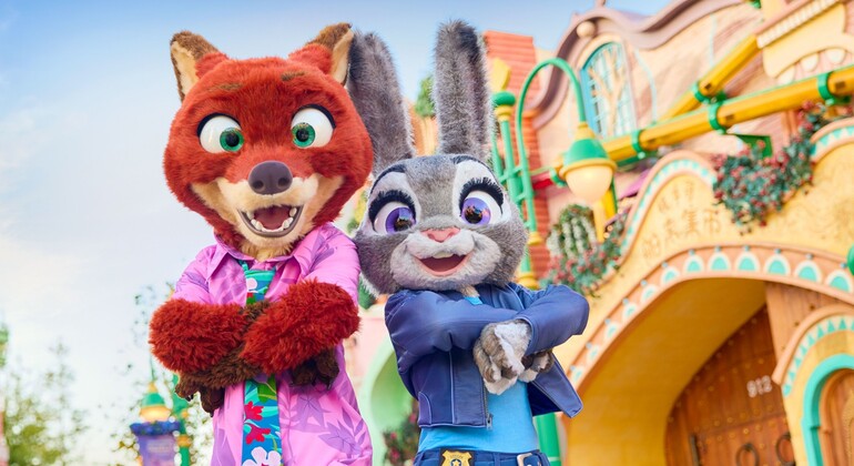 Shanghai Disney Zootopia Land Tour mit Judy und Nick